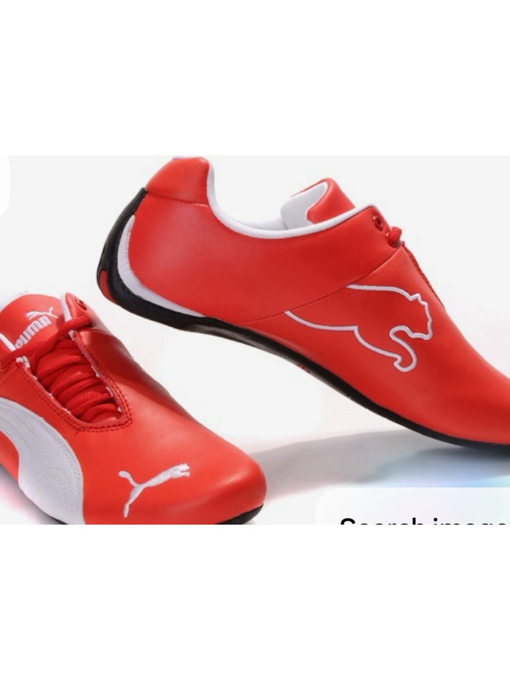 Puma Red and White  Casual Sneakers